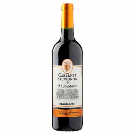 Vin Rouge Cabernet Sauvignon Pays Oc 201 Nathalie Haussmann La Bouteille De 75Cl