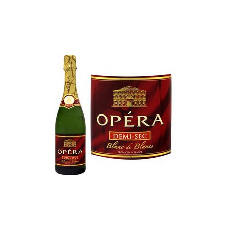 Opera Mousseux 1/2 Sec 10.5%V Bouteille 75Cl