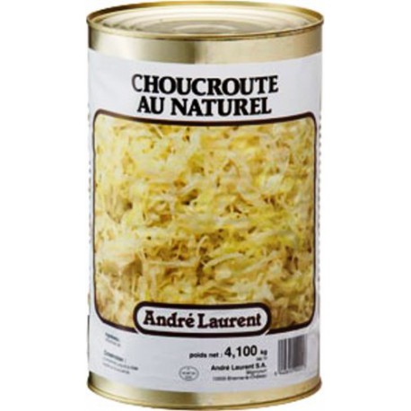 Choucroute Cuite Nature Boite 5/1 4,1 Kilo .