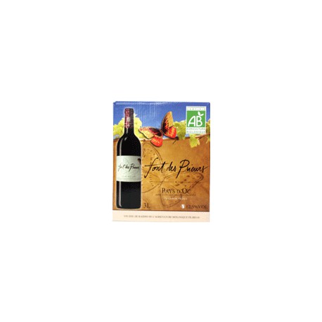3L Bib Vin De Pays D Oc Igp Rouge Ft Prieur Bio 2010