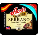 Aoste 1/4Jambon Serrano Tr220G