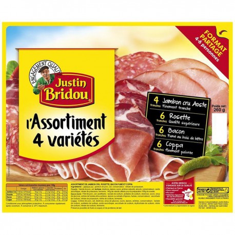 Jbridou Assort.4 Varietes 260G