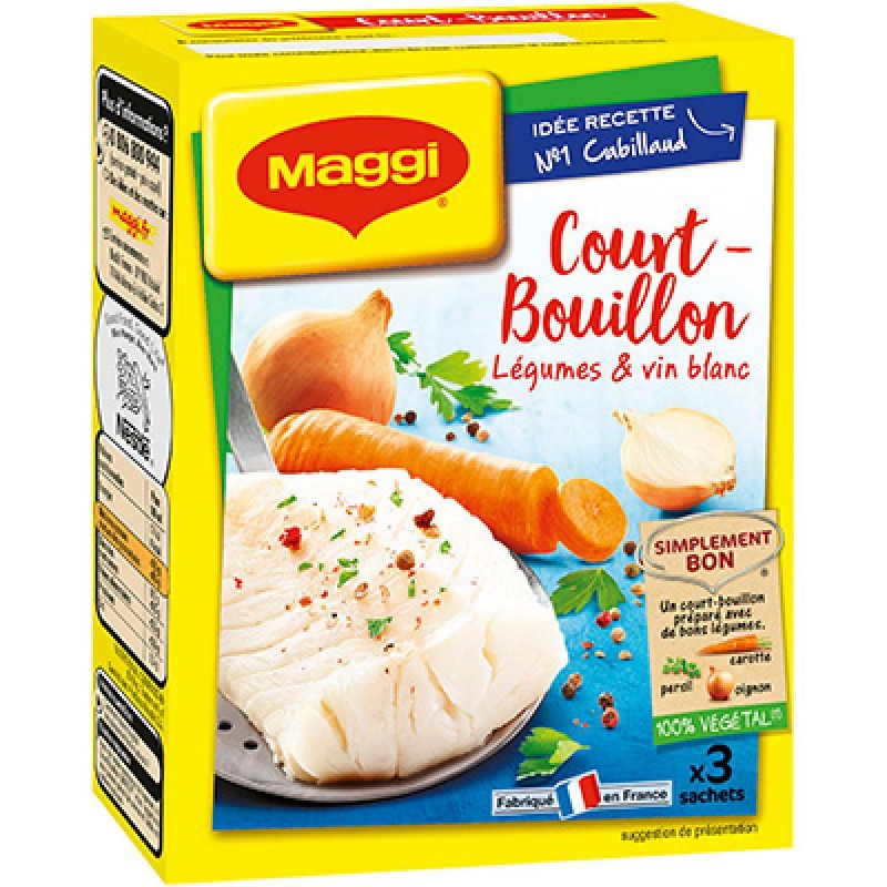 Maggi Court Bouillon Maggi Sachet X3 150G DRH MARKET Sarl