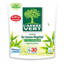 L Arbre Vert Recharge Lessive Végétale 2L