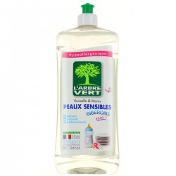 Flacon 750Ml Liquide Vaisselle Arbre Vert