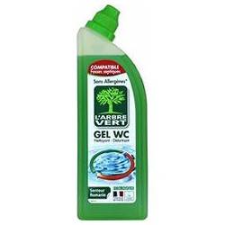 Flacon 750Ml Gel Wc Ecologique Arbre Vert