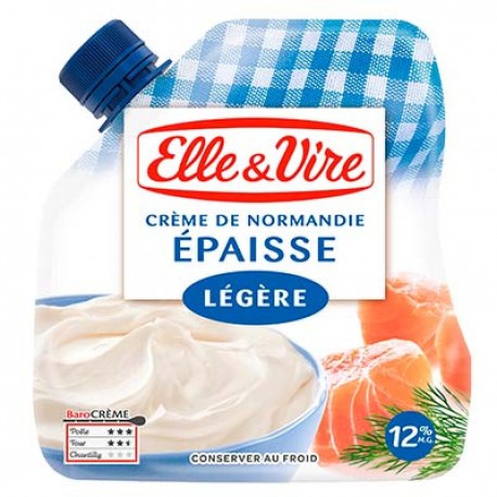 33Cl Creme Epaisse Legere 12% Elle & Vire