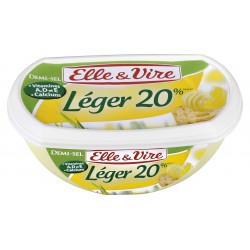 Elle Et Vire Tendre Et Leger 20%Mg Demi Sel 250G