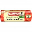 250G Beurre Doux Rouleaux 1/2 Sel De Conde Elle & Vire