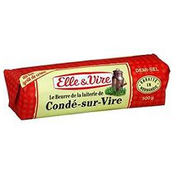 E&V Beurre Conde 1/2S Rouleaux 500G