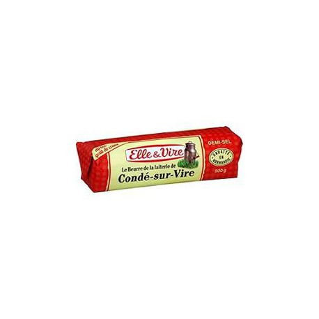 E&V Beurre Conde 1/2S Rouleaux 500G