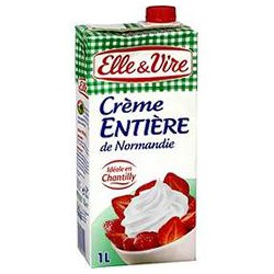 Elle Et Vire Creme Uht 35% 1L