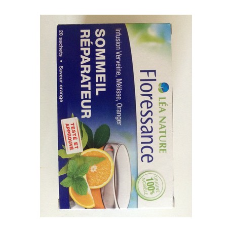 Floressance Boite 20 Sachets Infusion Sommeil 30G
