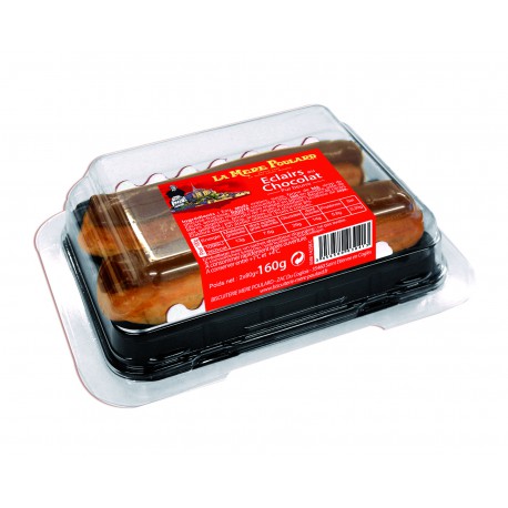 2X80G Eclairs Chocolat Mere Poulard
