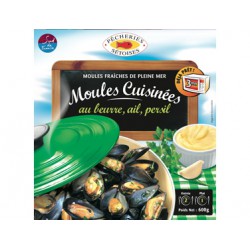 Moules Beurre Ail Persil 600G