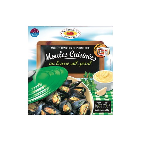 Moules Beurre Ail Persil 600G