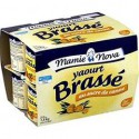 12X125G Yaourt Brasse Sucre Canne Mamie Nova