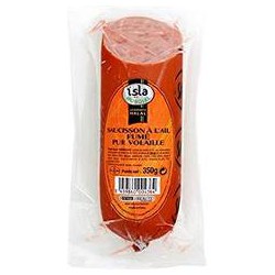 Isla Mond. Saucisson L`Ail Halal 350G