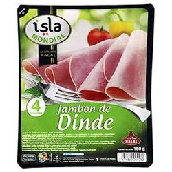 160G Jambon Dinde Tranche Halal