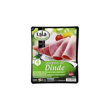 160G Jambon Dinde Tranche Halal