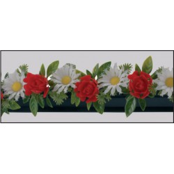 12Barres Rose+Marg/Socle Noir