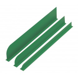 10 Separateurs Vert L75Xh9 Cm