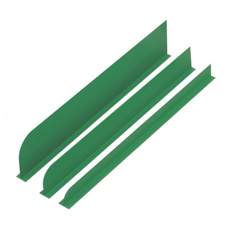 10 Separateurs Vert L75Xh9 Cm
