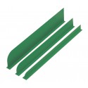 10 Separateurs Vert L75Xh9 Cm