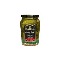 Maille Grand Croquant Cornichons Fins Bocal 300G