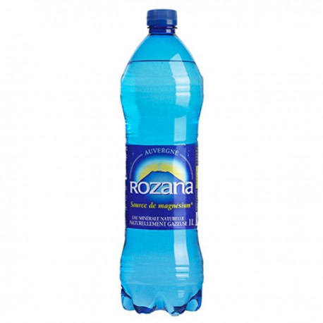 Rozana Eau Minérale Naturelle Gazeuse Rozana 1L