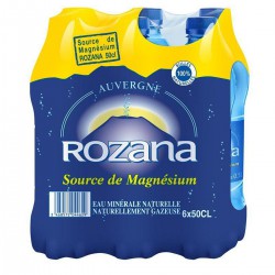 Pack Bouteille Pet 6X50Cl Eau Gazeuse Rozana