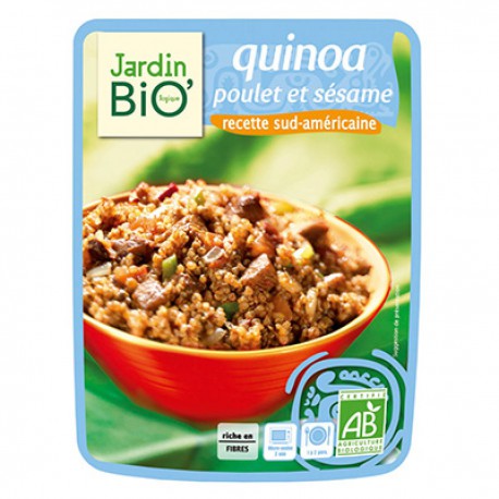 Quinoa Sesame Emince De Poulet Bio