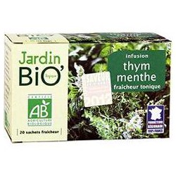 Jardin Biologique Infusion Thym/Menthe Bio 30G