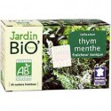 Jardin Biologique Infusion Thym/Menthe Bio 30G