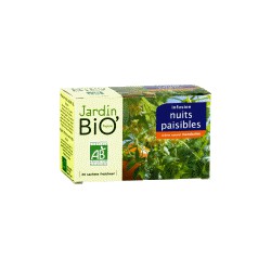 Jardin Bio Infus.Nuit Paisible Tilleul Melisse Orange 30G