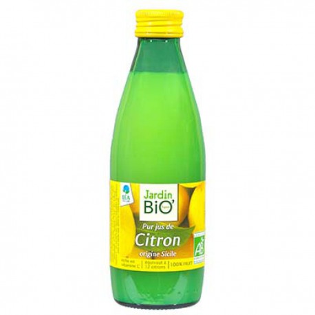 25Cl Pur Jus Citron Bio Jardin Bio