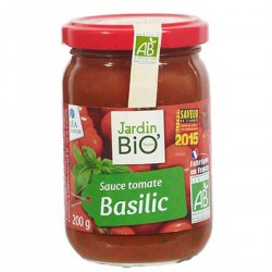 200G Sauce Tomate Basilic Bio