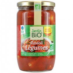 Jardin Bio Ravioli Aux Legume Bio 675G