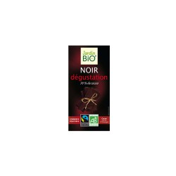 100G Chocolat Noir Jardin Bio