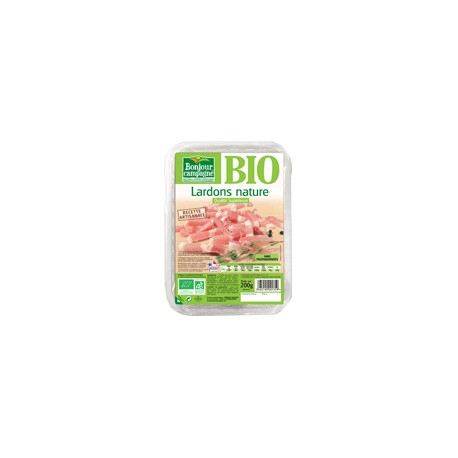 200G Lardon Nature Bio Bonjour Campagne