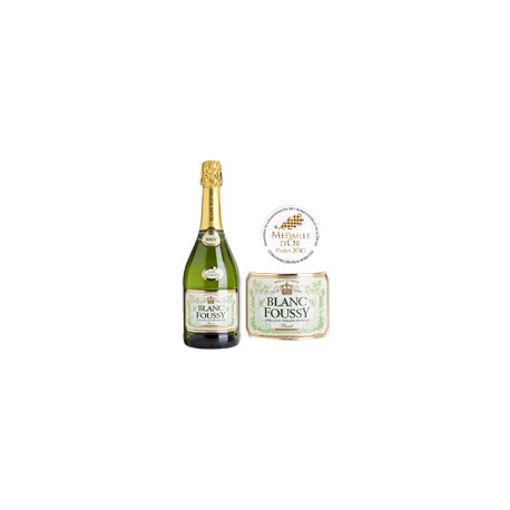 Blanc Foussy Mousseux Brut Bouteille 75Cl