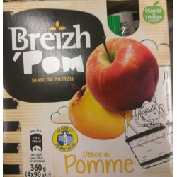 Breizh Pom Gourde Pomme 4X90G