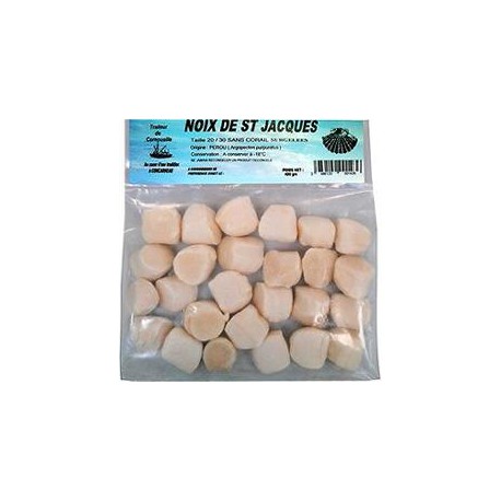 Noix De Saint Jacques Sans Corail 400G