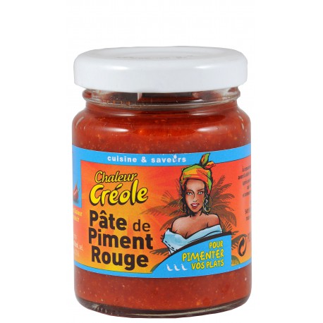 Chaleur Creole Pate De Piment Rouge 100G