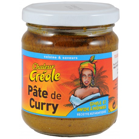 200G Pate De Curry Chaleurs Creoles