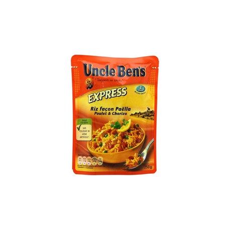 250G Riz Expres Pour Paella Uncle Ben S