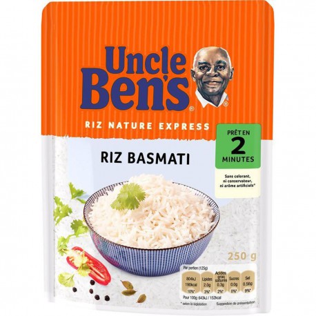 U.Ben S Riz Basmati 2Mn 250G