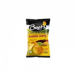 Bret S Chips Indian Curry 125G