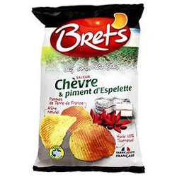 125G Chips Chevre Piment Bret S