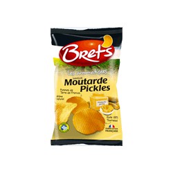 125G Chips Moutarde Pickl.Bret S